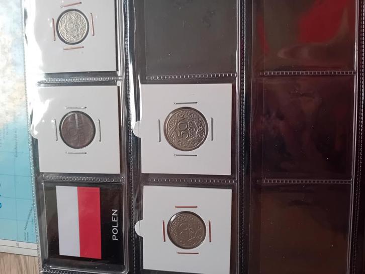 Mooie oude en recente circulatiemunten polen in album., Huis en Inrichting, Kasten | Lockerkasten, Zo goed als nieuw, Ophalen of Verzenden
