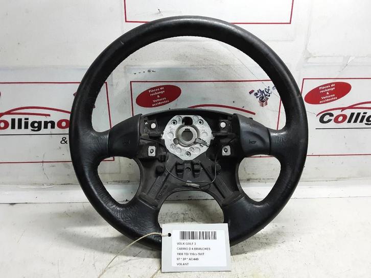 VOLANT DIRECTION Volkswagen Golf III Cabrio (1E), Autos : Pièces & Accessoires, Commande, Volkswagen, Utilisé