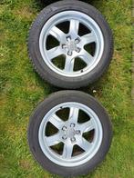 Audi velgen 17" met 8 banden, Auto-onderdelen, Banden en Velgen, Ophalen, 17 inch, Winterbanden, Band(en)