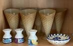 6 ijscoupes, Ophalen of Verzenden, Zo goed als nieuw, Glas