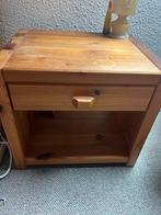 Bed, Huis en Inrichting, Ophalen, Gebruikt, Bruin, Tweepersoons