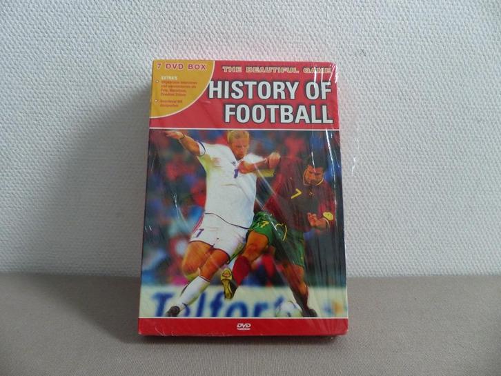 DVD Box History of Football - als nieuw, Cd's en Dvd's, Dvd's | Documentaire en Educatief, Zo goed als nieuw, Ophalen of Verzenden