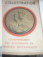 Revue "L'Illustration n° 4916" Couronnement Souverain GB., Enlèvement, Utilisé