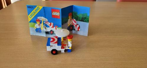 Légo vintage,1985 n 6601; marchand de glace, Kinderen en Baby's, Speelgoed | Duplo en Lego, Gebruikt, Lego, Complete set, Ophalen of Verzenden