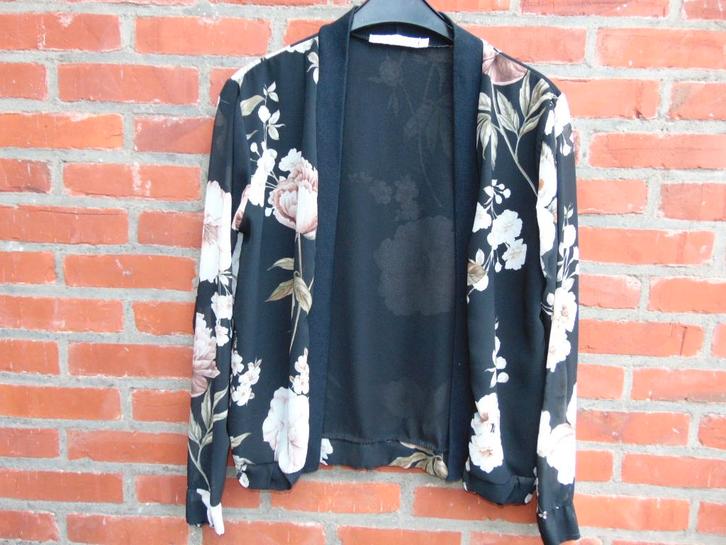 Jasje/ vestje nieuwstaat, Kleding | Dames, Truien en Vesten, Zo goed als nieuw, Maat 36 (S), Zwart, Ophalen of Verzenden