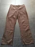 Pantalon lin marron 42, Vêtements | Femmes, Comme neuf, Brun, H & M, Taille 42/44 (L)