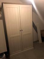 Kleerkast York 2-deurs in hout decor 115 cm breed, Huis en Inrichting, Kasten | Kleerkasten, Ophalen, Overige materialen, Met deur(en)