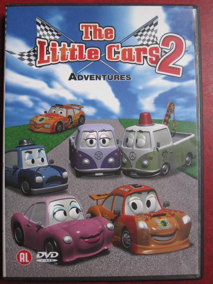 The Little Cars 2, Cd's en Dvd's, Dvd's | Tekenfilms en Animatie, Zo goed als nieuw, Amerikaans, Tekenfilm, Alle leeftijden, Ophalen of Verzenden