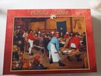Puzzel 1000 stukken Brueghel Spel Puzzle Kunst Schilderij, Ophalen of Verzenden, 500 t/m 1500 stukjes, Legpuzzel