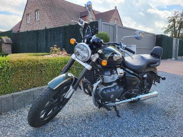 Royal Enfield Super Meteor 650 Interstellar Green beschikbaar voor biedingen