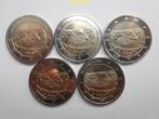 Duitsland 5 x 2 Euro 2025, Ophalen of Verzenden, Duitsland, 10 euro, Setje