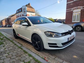 Bjr échange belle vw golf 7 16 tdi 2014 226 mill roul très b, Autos, Commande vocale, Euro 5, Boîte manuelle, Noir