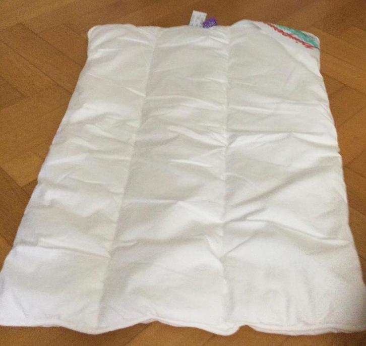 Dekbed Polydaun Kinderwagen of Wieg, Kinderen en Baby's, Dekens, Slaapzakjes en Inbakerproducten, Zo goed als nieuw, 70 tot 85 cm