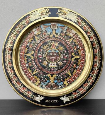 Mexico Azteekse Maya kalender muurplaat.
