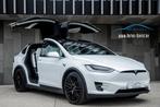 Tesla Model X P100D Ludicrous Dual Motor Performance 7 pl., Auto's, Automaat, Model X, Beige, Leder
