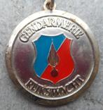 RIJKSWACHT / GENDARMERIE - PORTE-CLE, Verzenden, Rijkswacht, Embleem of Badge