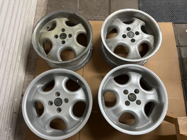Zeldzame 16 inch. RH Cup 4x100 16 inch 7,5J ET50, Auto-onderdelen, Banden en Velgen, Velg(en), 16 inch, Ophalen