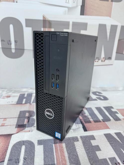 DELL PRECISION TOWER 3420 INTEL XEON E3 500GB SSD 16GB RAM, Computers en Software, Desktop Pc's, Zo goed als nieuw, 3 tot 4 Ghz