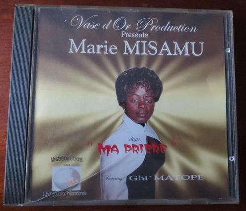 MARIE MISAMU (feat. GHI MATOPE) - CD MA PRIERE, CD & DVD, CD | Musique du monde, Utilisé, Autres genres, Envoi