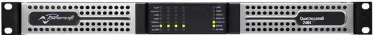 Powersoft QUATTROCANALI 2404 DSP-DANTE, Audio, Tv en Foto, Luidsprekerboxen, Zo goed als nieuw, Overige typen, 120 watt of meer