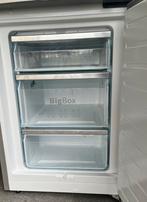 Bosch frigo met diepvries zilver, Elektronische apparatuur, Vriezers en Diepvrieskisten, Ophalen, Gebruikt