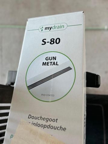 Douchegoot mydrain, S-80, gun metaal beschikbaar voor biedingen