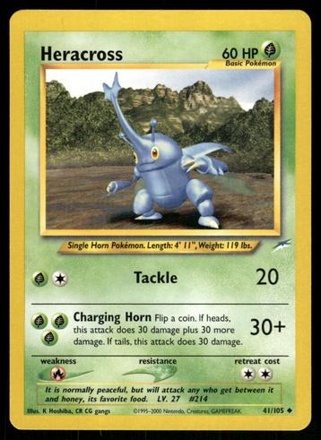 Heracross 41/105 - Neo Destiny beschikbaar voor biedingen