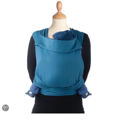 Babylonia BB TAI babydraagdoek campanula blue, Kinderen en Baby's, Babydragers en Draagdoeken, Zo goed als nieuw, Draagdoek, Buik, Rug of Zij