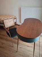 Groen/blauwe rotanstoel (NIEUW - nog in doos), Huis en Inrichting, Stoelen, Ophalen, Nieuw