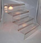 Plexiglazen presentatie étagère., Ophalen, Zo goed als nieuw