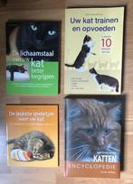 LOT VAN 4 BOEKEN OVER KATTEN VEEL FOTO's (L), Livres, Animaux & Animaux domestiques, Comme neuf, Chats, Diverse auteurs, Enlèvement ou Envoi