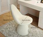 4 Teddy stoelen crème beige wit SAMEN €80, Ophalen, Nieuw, Wit, Vier