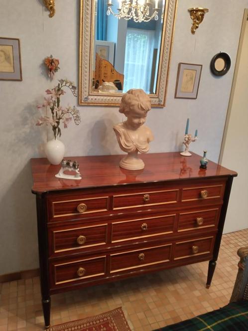Magnifique commode Style Louis XVI - palissandre poli, Huis en Inrichting, Kasten | Ladekasten, Ophalen