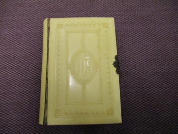 ANTIEK GEBEDENBOEK" PAROISSIEN ROMAIN "ANNO 1888-GENUMMERD  beschikbaar voor biedingen
