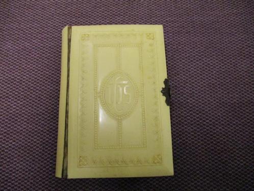 ANTIEK GEBEDENBOEK" PAROISSIEN ROMAIN "ANNO 1888-GENUMMERD, Antiek en Kunst, Antiek | Religieuze voorwerpen, Ophalen of Verzenden