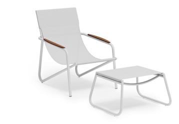 Moderne tuin stoel / strandstoel met voetsteun beschikbaar voor biedingen