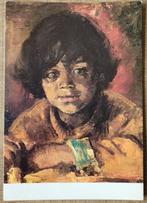 Postkaart: schilderij Georges Steel (Brugge), Enfants, Non affranchie, Enlèvement ou Envoi