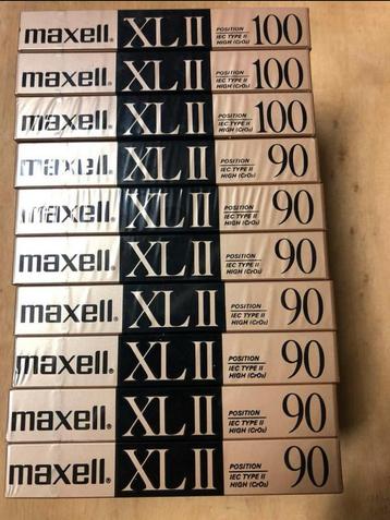 Maxell XLII Chrome cassette bandjes beschikbaar voor biedingen