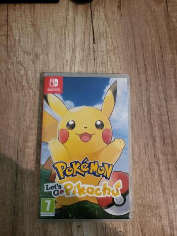 Jeu Nintendo Switch Pokemon Let's go Pikachu +++++++