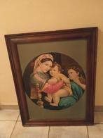 Antieke Reproductie Kunstschilderij Van Rafael, Enlèvement