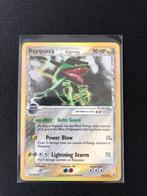 Rayquaza holo ex delta species, Hobby en Vrije tijd, Verzamelkaartspellen | Pokémon, Ophalen of Verzenden, Zo goed als nieuw, Losse kaart