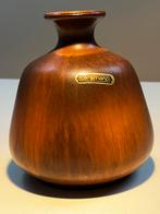 design W-Germany CERAMANO NUBIA harefur glaze modernist vase, Ophalen of Verzenden