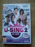 U-Sing 2 avec les meilleurs succès néerlandais, Wii ou Wii U, Enlèvement ou Envoi, 1 joueur, À partir de 12 ans, Comme neuf