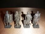 KINDER Surprise 4 Anciens Soldats Romains en Métal 1980's, Collections, Comme neuf, Figurines, Enlèvement ou Envoi