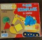 Vormenpuzzel: de grote bouwplaats, Kinderen en Baby's, Speelgoed | Educatief en Creatief, Ophalen