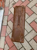 Retro vintage Lederen handbagage koffer retro vintage 45x28x, Ophalen of Verzenden