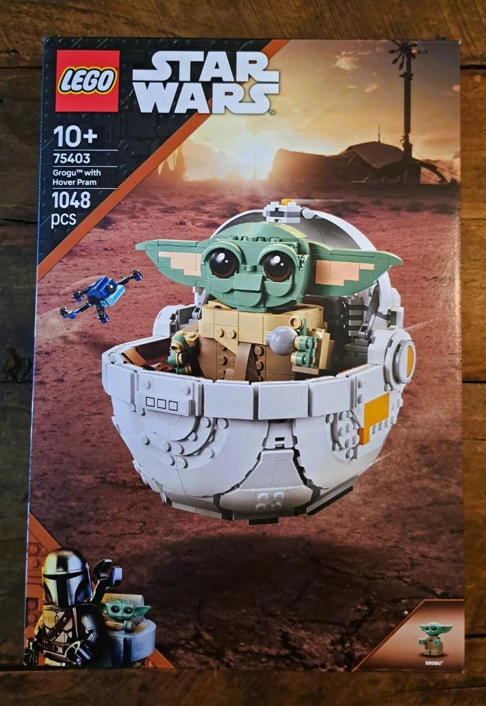 LEGO Star Wars 75403 The Mandalorian Grogu with Hover Pram, Kinderen en Baby's, Speelgoed | Duplo en Lego, Nieuw, Lego, Complete set
