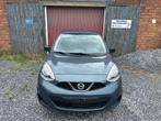 Nissan Micra 1.2 benzine 2015 146.000km met keuring airco, Auto's, Nissan, Stof, Zwart, Micra, Handgeschakeld