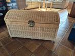 Rieten opbergkist, Ophalen, 50 tot 100 cm, Zo goed als nieuw, 75 tot 100 cm