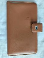 Delvaux portemonnee, kleur Cognac, Handtassen en Accessoires, Portemonnees, Ophalen, Gebruikt, Bruin, Leder